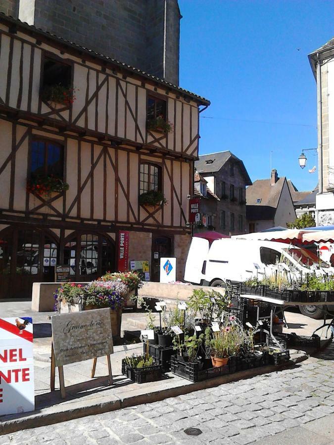 3 Place Des Arbres, Chambres D'Hotes, Felletin מראה חיצוני תמונה